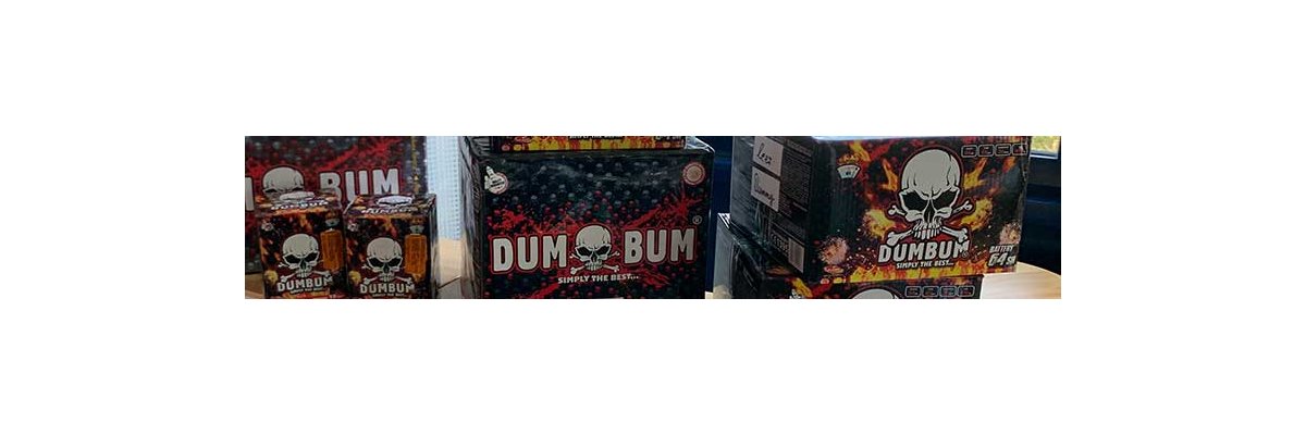 Nieuwe Klasek- en Dumbum-items in de Fireworxxx-Winkel (Emmerich - Duitsland) - Dumbum Vuurwerk in Duitsland kopen