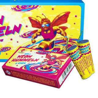 Albert - Neon Hummeln (6er-Pack)