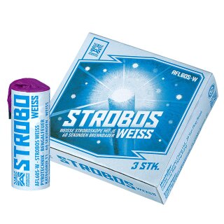Argento - Strobos weiss (3er-Pack)