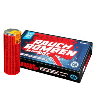 Argento - Rauchbomben 38mm Rot (5er-Pack)