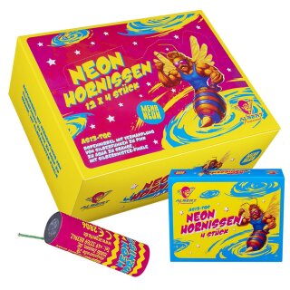Albert - Neon Hornissen (4er-Pack)